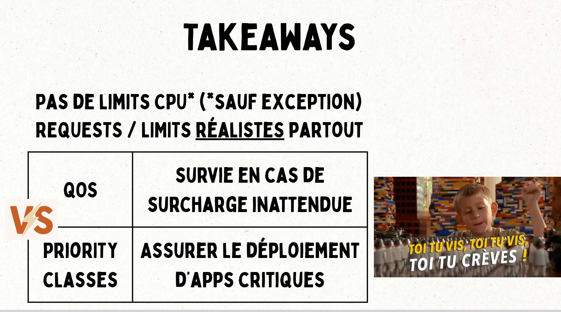 Takeaway de la conférence Kubernetes